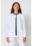 Dickies Snap Front Warm-Up Jacket. Item 86306 in DK EDS SIGNATURE Collection. Live Chat for Bulk Discounts.