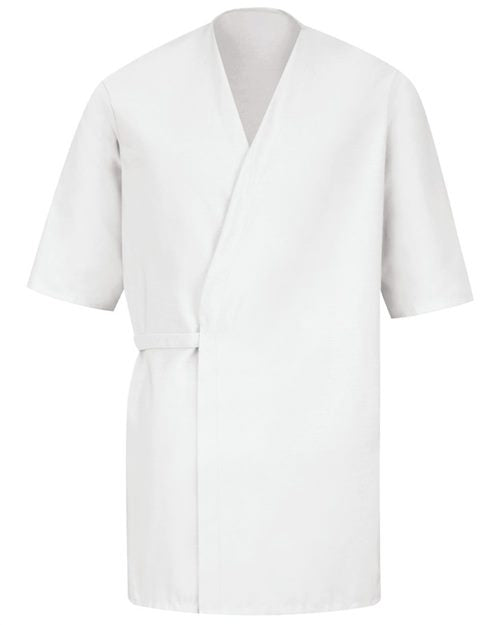Red Kap Collarless Poplin Butcher Wrap WP18