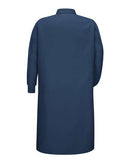 Red Kap Gripper-Front Pocketless Butcher Coat With Knit Cuffs KS60