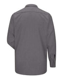 Bulwark Concealed-Gripper Pocketless Long Sleeve Shirt - CoolTouch® 2 - Tall Sizes SMS2T