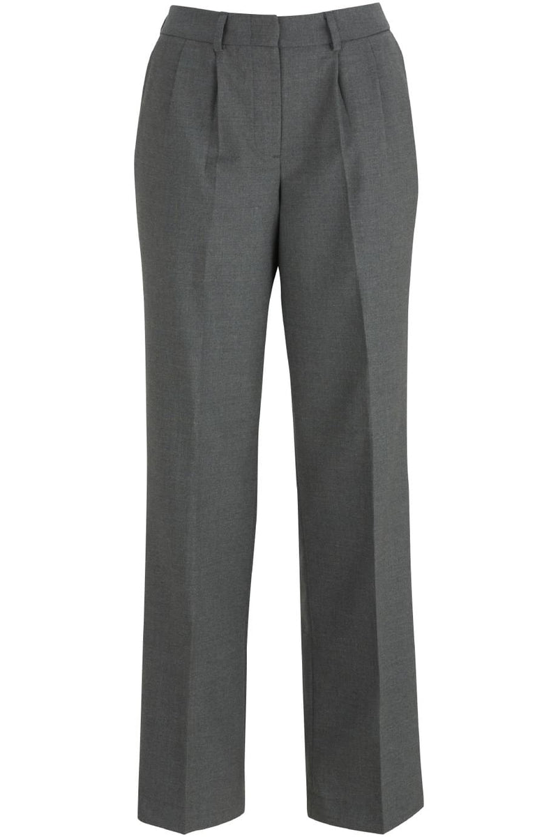 Edwards Ladies Pleated Front Poly/Wool Pant [