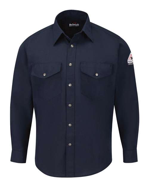 Bulwark Snap-Front Uniform Shirt - Nomex® IIIA - 4.5 oz. SNS2