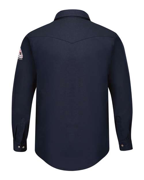 Bulwark Snap-Front Uniform Shirt - Nomex® IIIA - 4.5 oz. - Tall Sizes SNS2T