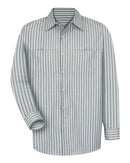 Red Kap Premium Long Sleeve Work Shirt - Tall Sizes SP10T