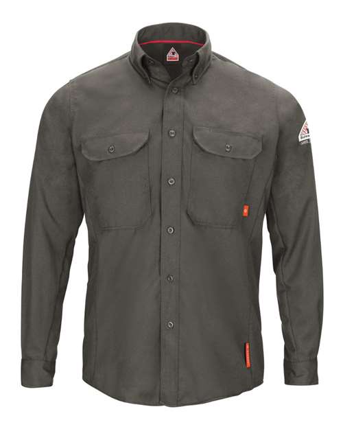 Bulwark iQ Series® Long Sleeve Comfort Woven Lightweight Shirt - Tall Sizes QS50T