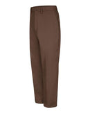 Red Kap Red-E-Prest® Work Pants - Odd Sizes PT10ODD - Brown - Unhemmed