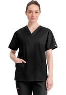 Dickies V-Neck Top. Item 86706 in DK EDS SIGNATURE Collection. Live Chat for Bulk Discounts.