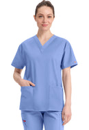 Dickies V-Neck Top. Item 86706 in DK EDS SIGNATURE Collection. Live Chat for Bulk Discounts.