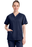 Dickies V-Neck Top. Item 86706 in DK EDS SIGNATURE Collection. Live Chat for Bulk Discounts.