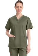 Dickies V-Neck Top. Item 86706 in DK EDS SIGNATURE Collection. Live Chat for Bulk Discounts.