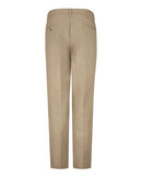 Red Kap Pleated Twill Slacks PT38 - Khaki - 34I