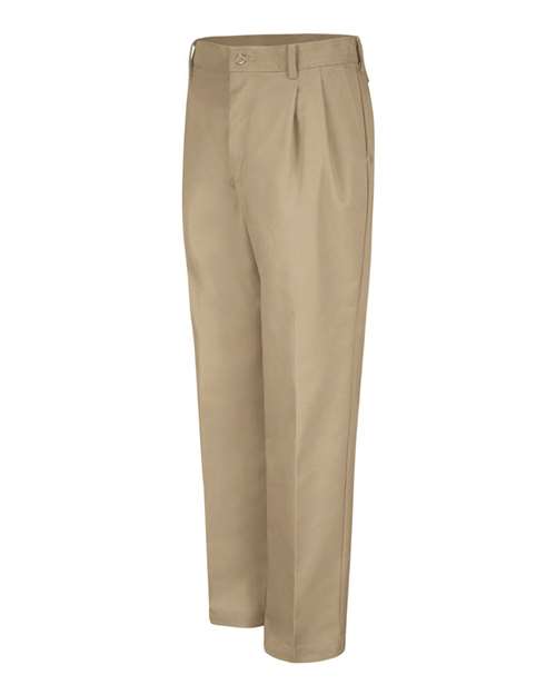 Red Kap Pleated Twill Slacks - Odd & Extended Sizes PT38ODD