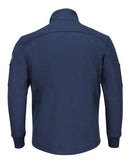Bulwark Zip Front Fleece Jacket-Cotton /Spandex Blend - Tall Sizes SEZ2T