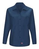 Red Kap Women's Long Sleeve Mimix Work Shirt SX11
