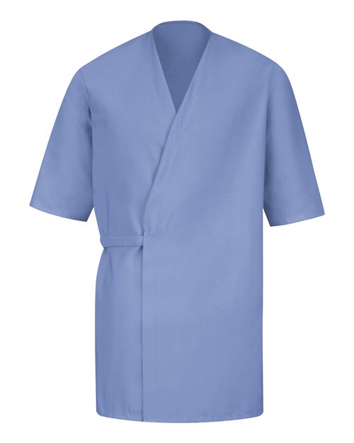 Red Kap Collarless Poplin Butcher Wrap WP18