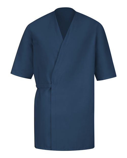 Red Kap Collarless Poplin Butcher Wrap WP18