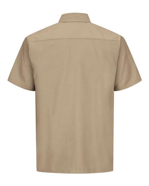Red Kap Ripstop Short Sleeve Work Shirt - Tall Sizes SY60T