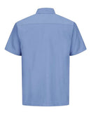 Red Kap Ripstop Short Sleeve Work Shirt - Tall Sizes SY60T