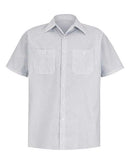 Red Kap Premium Short Sleeve Work Shirt - Tall Sizes SP20T