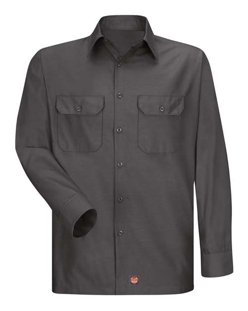 Red Kap Ripstop Long Sleeve Shirt - Tall Sizes SY50T