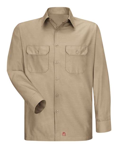 Red Kap Ripstop Long Sleeve Shirt - Tall Sizes SY50T