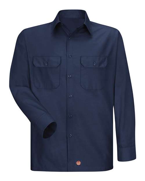 Red Kap Ripstop Long Sleeve Shirt - Tall Sizes SY50T
