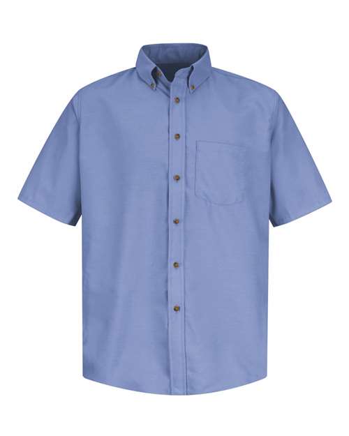 Red Kap Poplin Short Sleeve Dress Shirt - Tall Sizes SP80T