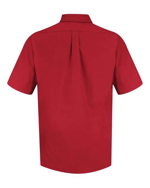 Red Kap Poplin Short Sleeve Dress Shirt - Tall Sizes SP80T
