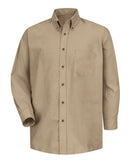Red Kap Poplin Dress Shirt SP90 - Khaki - Sleeve 32/33