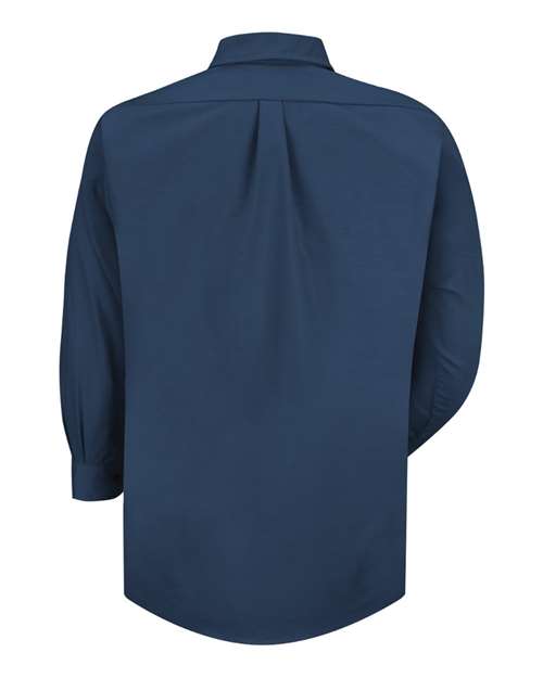 Red Kap Poplin Dress Shirt SP90 - Navy - Sleeve 32/33