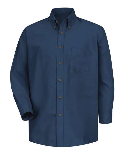 Red Kap Poplin Dress Shirt SP90 - Navy - Sleeve 36/37
