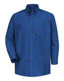 Red Kap Poplin Dress Shirt SP90 - Royal Blue - Sleeve 36/37