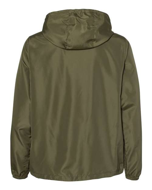 Independent Trading Co. Lightweight Quarter-Zip Windbreaker Pullover Jacket EXP54LWP