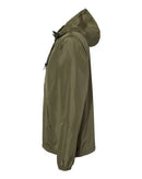 Independent Trading Co. Lightweight Quarter-Zip Windbreaker Pullover Jacket EXP54LWP