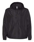 Independent Trading Co. Lightweight Quarter-Zip Windbreaker Pullover Jacket EXP54LWP