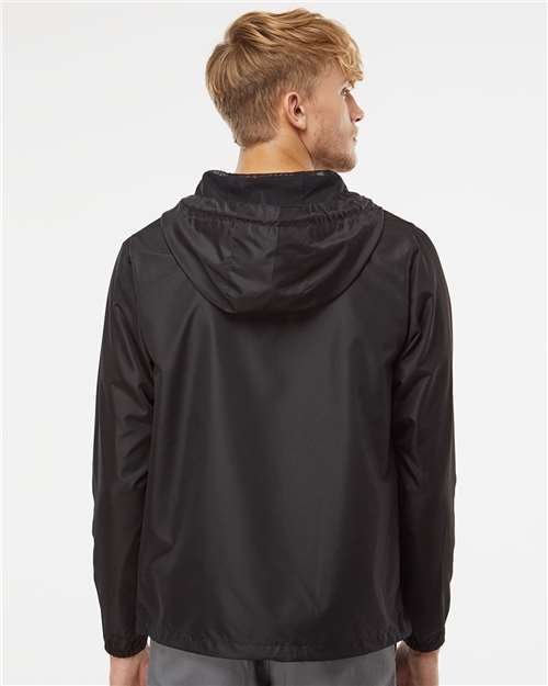 Independent Trading Co. Lightweight Quarter-Zip Windbreaker Pullover Jacket EXP54LWP