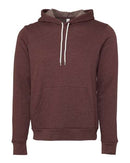 BELLA + CANVAS Sponge Fleece Hoodie 3719 - Heather Maroon