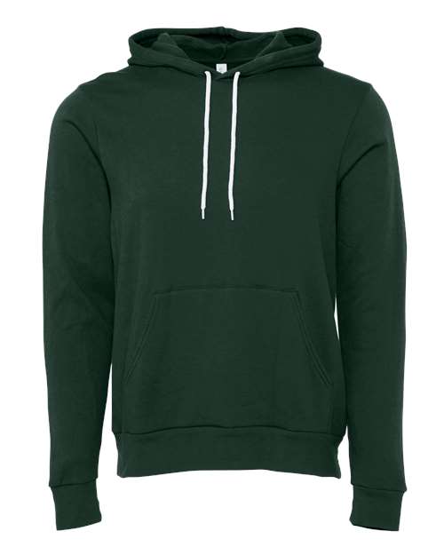 BELLA + CANVAS Sponge Fleece Hoodie 3719 - Forest