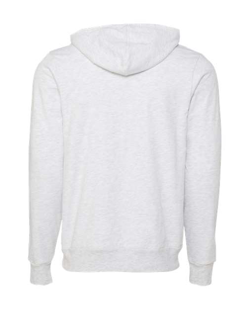 BELLA + CANVAS Sponge Fleece Full-Zip Hoodie 3739 - Ash
