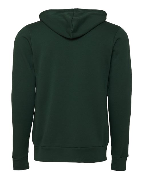 BELLA + CANVAS Sponge Fleece Full-Zip Hoodie 3739 - Forest