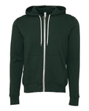 BELLA + CANVAS Sponge Fleece Full-Zip Hoodie 3739 - Forest