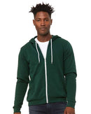 BELLA + CANVAS Sponge Fleece Full-Zip Hoodie 3739 - Forest