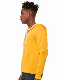 BELLA + CANVAS Sponge Fleece Full-Zip Hoodie 3739 - Gold