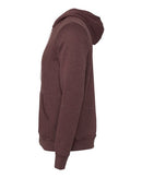 BELLA + CANVAS Sponge Fleece Full-Zip Hoodie 3739 - Heather Maroon