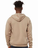 BELLA + CANVAS Sponge Fleece Full-Zip Hoodie 3739 - Tan