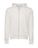 BELLA + CANVAS Sponge Fleece Full-Zip Hoodie 3739 - Vintage White