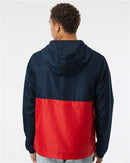 Independent Trading Co. Lightweight Quarter-Zip Windbreaker Pullover Jacket EXP54LWP