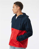 Independent Trading Co. Lightweight Quarter-Zip Windbreaker Pullover Jacket EXP54LWP