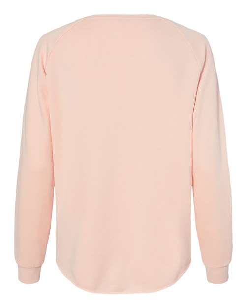 Independent Trading Co. Women's California Wave Wash Crewneck Sweatshirt PRM2000