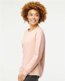 Independent Trading Co. Women's California Wave Wash Crewneck Sweatshirt PRM2000